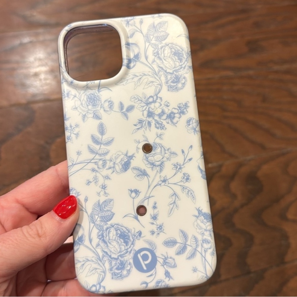 Loopy Case Blue Floral Phone Case